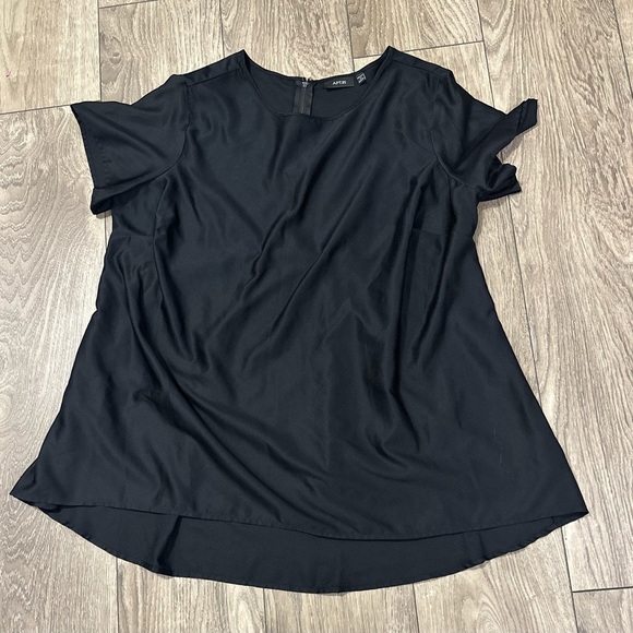 🖤 Apt. 9 Women's Dressy Scoop Neck Blouse - Black (Size 1X)🖤 - Picture 9 of 12